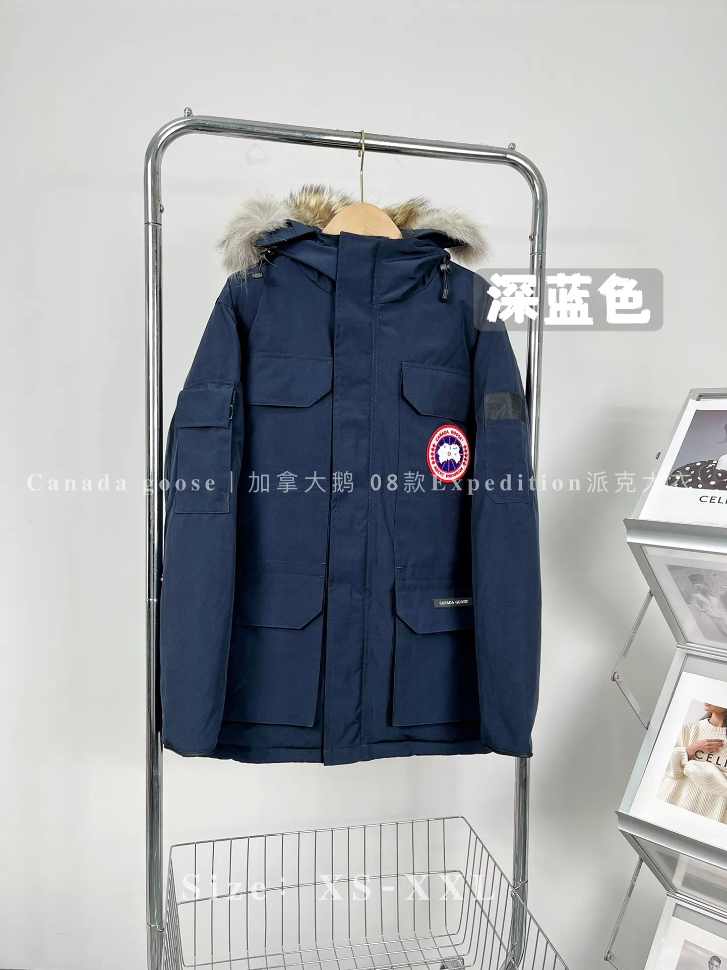 P720 𝐂𝐚𝐧𝐚𝐝𝐚 𝐠𝐨𝐨𝐬𝐞丨Canada Goose 𝟬𝟴 style 𝐄𝐱𝐩𝐞𝐝𝐢𝐭𝐢𝐨𝐧 Parka 𝐒𝐢𝐳𝐞: 𝐗𝐒-𝐗𝐗𝐋